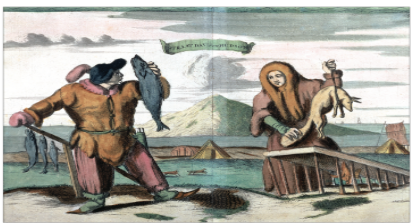 <p>claimed land in the New World to profit from fur trading</p>