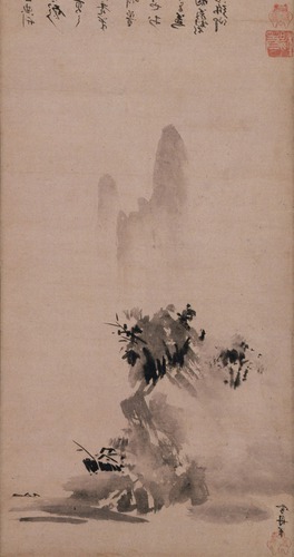 Haboku- "Splashed ink" used as a metaphor for enlightenment