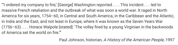 <p>Which of the following contributed to the outbreak of the Seven Years’ War (French and Indian War) in North America?</p>