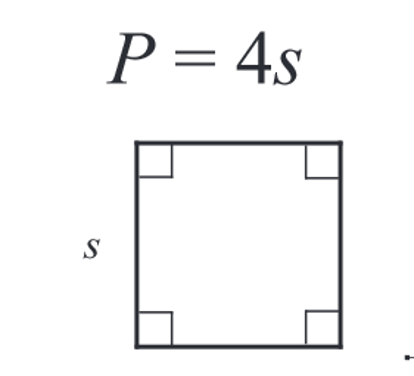 <p>P=4s</p>