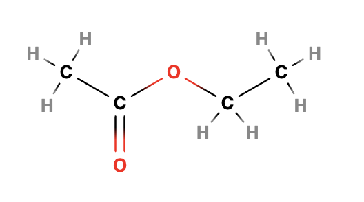 Ethyl Acetate: C4H8O2