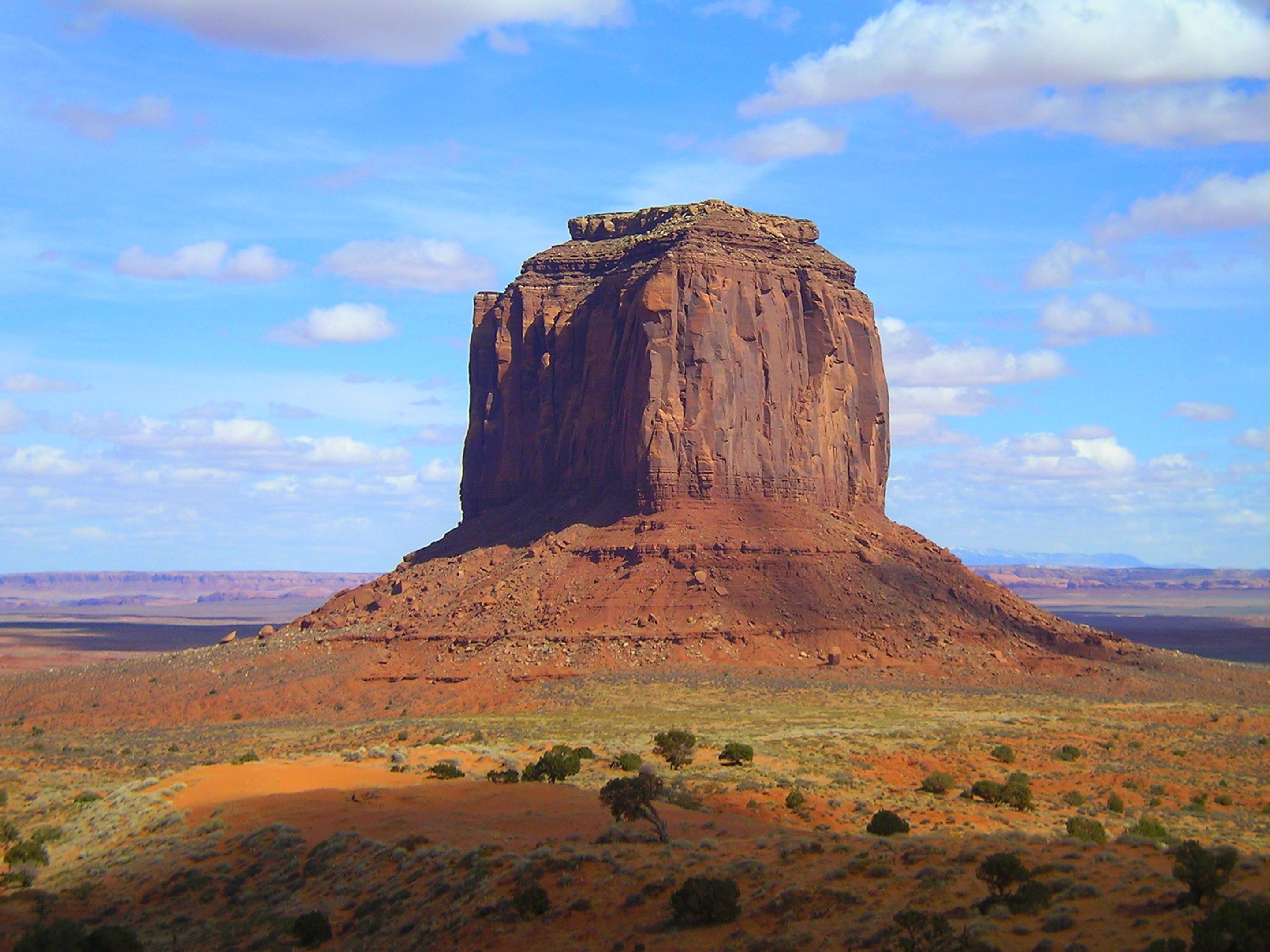 <p>Isolated steep hill.</p>