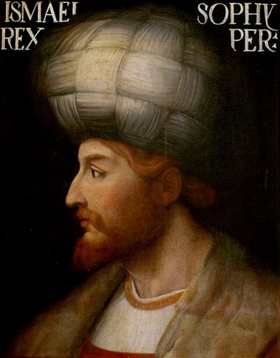<p>early Safavid military hero and leader who conquered most of Persia and pushed into Iraq</p>