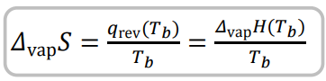 <p><span><br></span></p><p><span style="background-color: inherit; line-height: 20.7px; color: windowtext;"><span>Entropy of vaporization = increase of entropy upon vaporization of a liquid</span></span><span style="line-height: 20.7px; color: windowtext;"><span>&nbsp;</span></span></p><p></p>