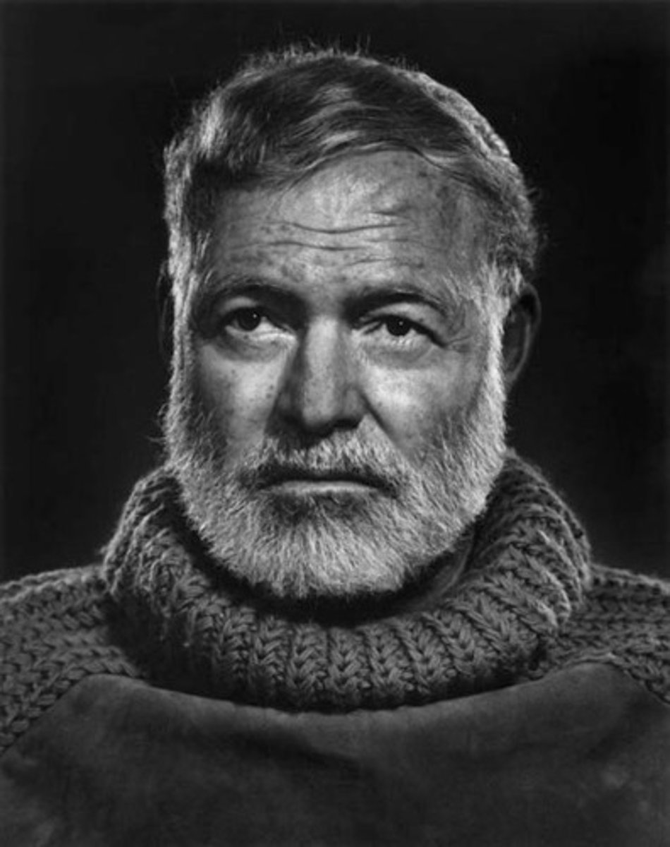 <p>writer, spent much of his life in France, Spain, and Cuba during WWI, notable works include A Farewell to Arms</p>