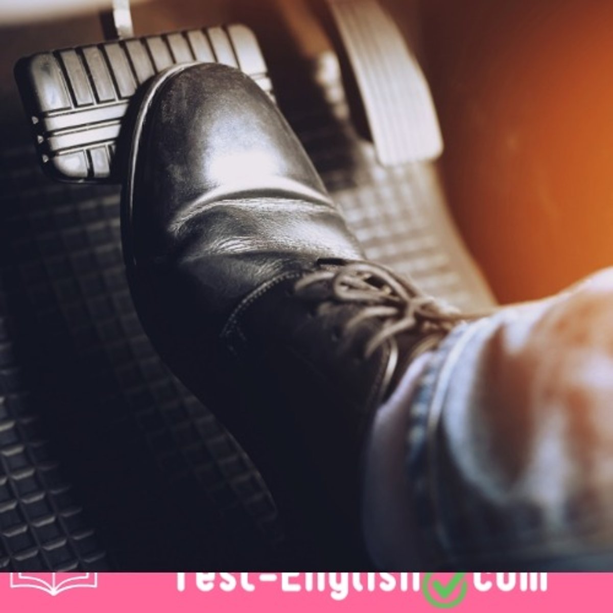 <p>She had to _____ when a dog ran into the road.</p>