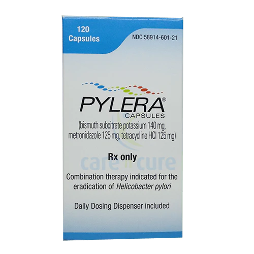 <p>Bismuth + Metronidazole + Tetracycline</p>