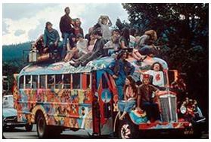 <p>Members of the youthful counterculture that dominated many college campuses in the 1960s; rather than promoting a political agenda, they challenged conventional sexual standards, rejected traditional economic values, and encouraged the use of drugs.</p>