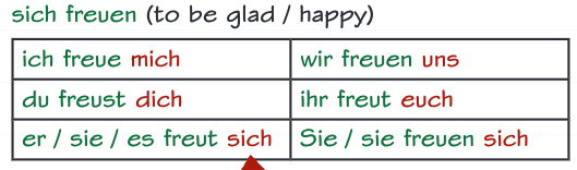 <p>When are reflexive verbs used?</p>