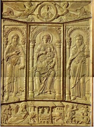 <p>Evangelario di Lorsch </p>