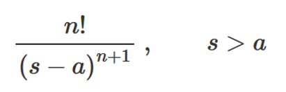 <p>F(s) =</p>