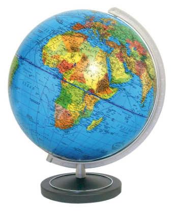 <p>een wereldbol</p>