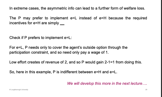 <p><span><u><span>Too expensive</span></u></span></p><p>&nbsp;</p><p>Not worth motivating you sometimes, as B is so much. If this happens social welfare falls by even more</p>