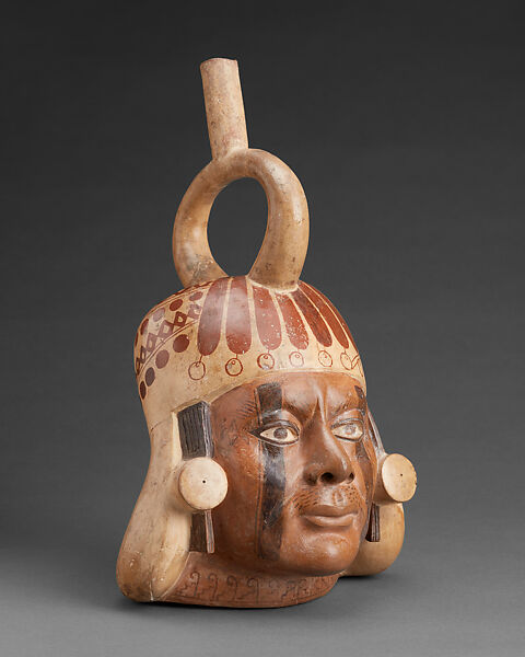 <p>Moche Portrait Vessel.&nbsp; Peru.</p>