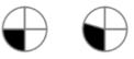 <p>Left homonymous inferior quadrantanopia</p>