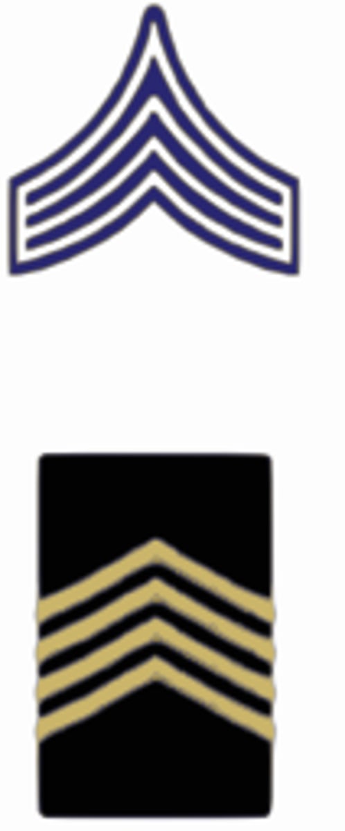 <p>4 Chevrons</p>
