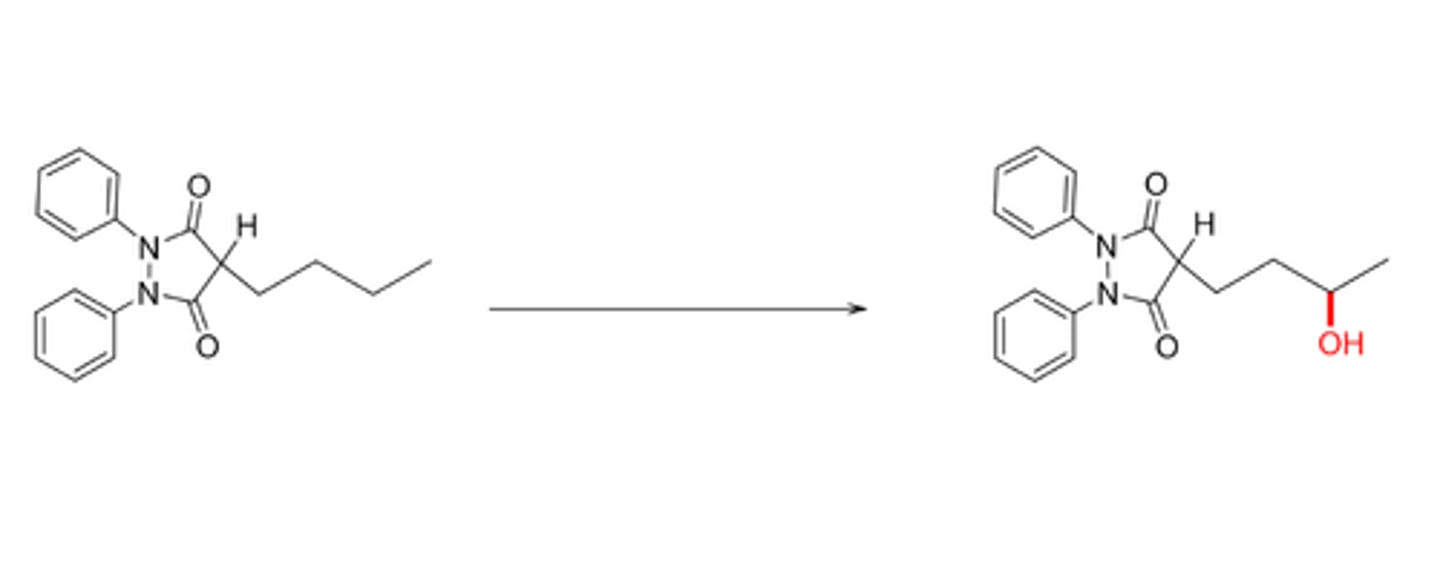 <p>add a alcohol to aliphatic</p>