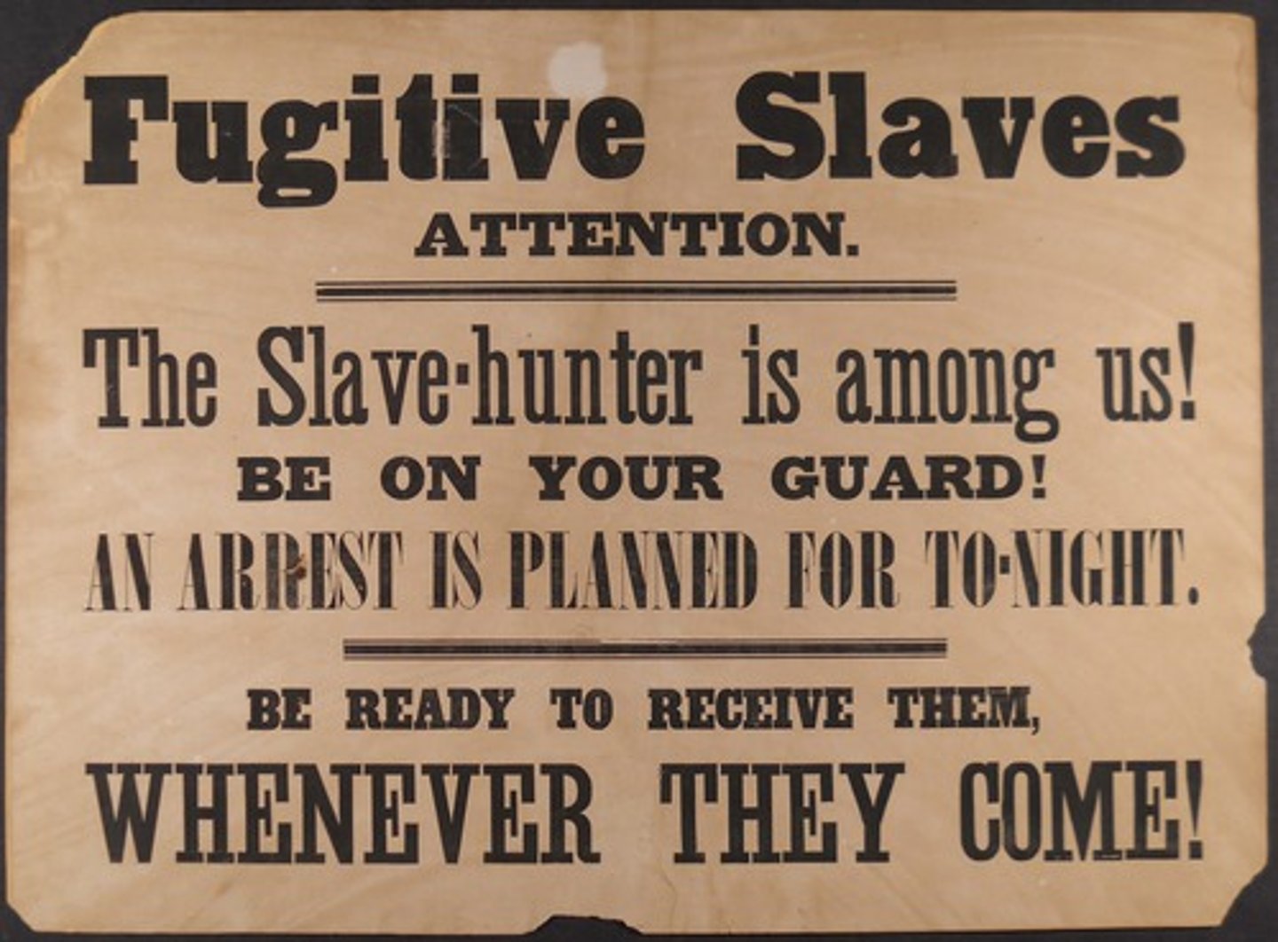 <p>Part of the Compromise of 1850, required citizens in any individual in any state to assist in the capture and return of runaway enslaved people</p>