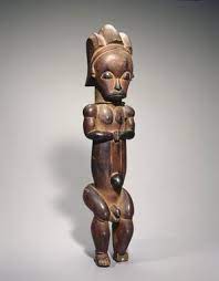 <p>(Byeri Reliquary Figure) What function does this sculpture serve for wh culture?</p>