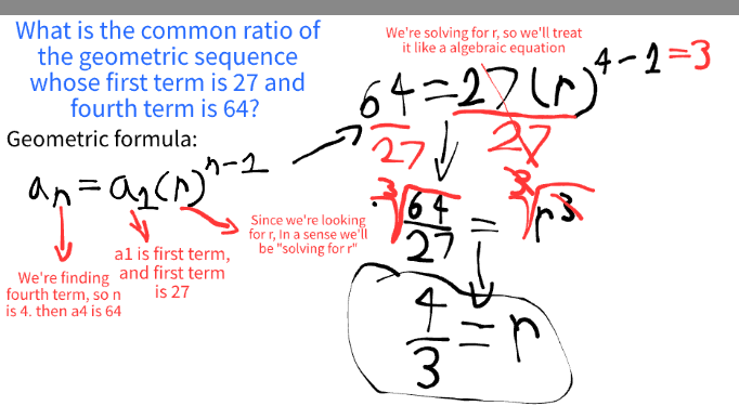 <p>r = 4/3</p>