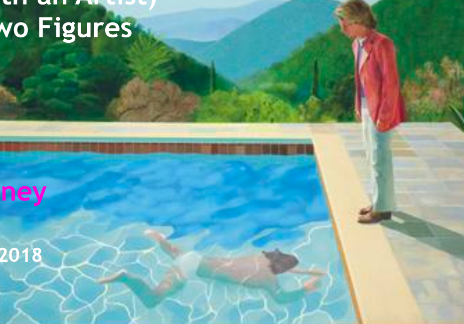 <p>( Portrait with an Artist) Pool With Two Figures</p>