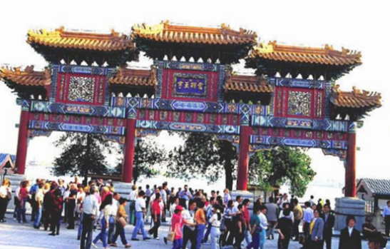 <p>Also known as the <strong>Glowing Clouds and Holy Land Archway</strong></p><p>A well-preserved Pai Lou is the one in front of the main entrance to the Summer Place Park. Built 200 years ago, it is composed of four columns forming three arches and carrying on top seven roofed ornamental units.</p><p>Wooden pillars on stone bases;</p><ul><li><p>Pillars painted reds</p></li><li><p>Beams decorated with intricate designs and Chinese calligraphy</p></li><li><p>Roof covered with colored tiles, complete with mythical beasts - 1<strong>76 dragons and 16 golden phoenixes.</strong></p></li></ul><p></p>