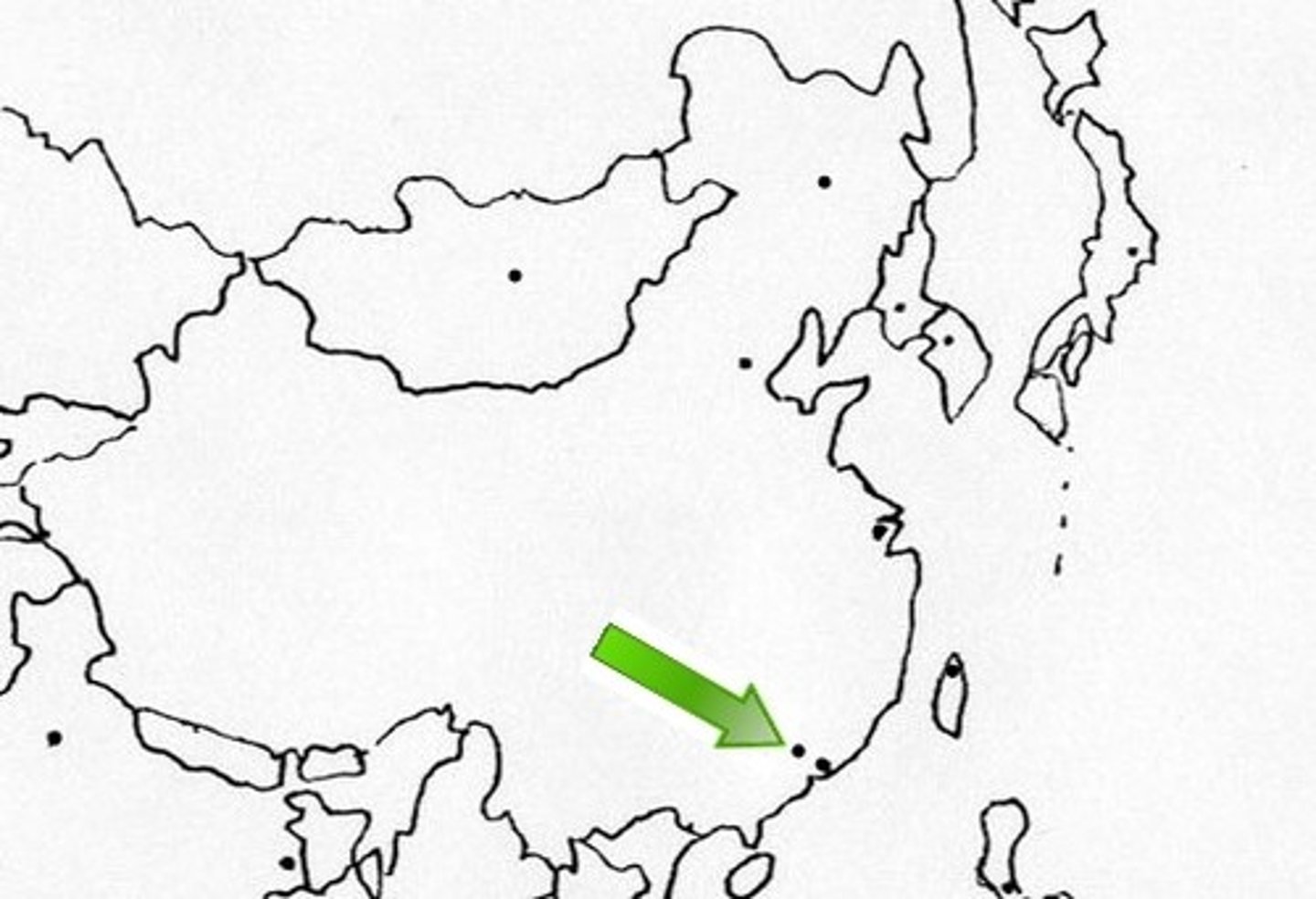 <p>a coastal city in southeastern China, also known as Canton</p>