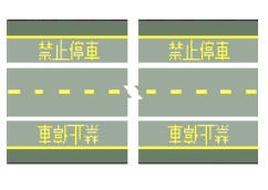 <p>The solid yellow lines indicate a</p>