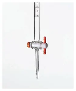 <p>holds standard solution, and known concentration </p>