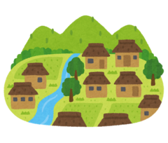 <p>หมู่บ้าน</p>