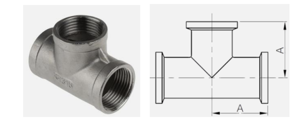 <p>Is a fitting used to connect a branch pipe into a straight run of piping at right angles • Note: in drainage systems where flow characteristics are important, the code requires the use of sanitary tee. On the other hand, where flow is not a consideration, such as water supply and vent system, standard tees can be used</p>