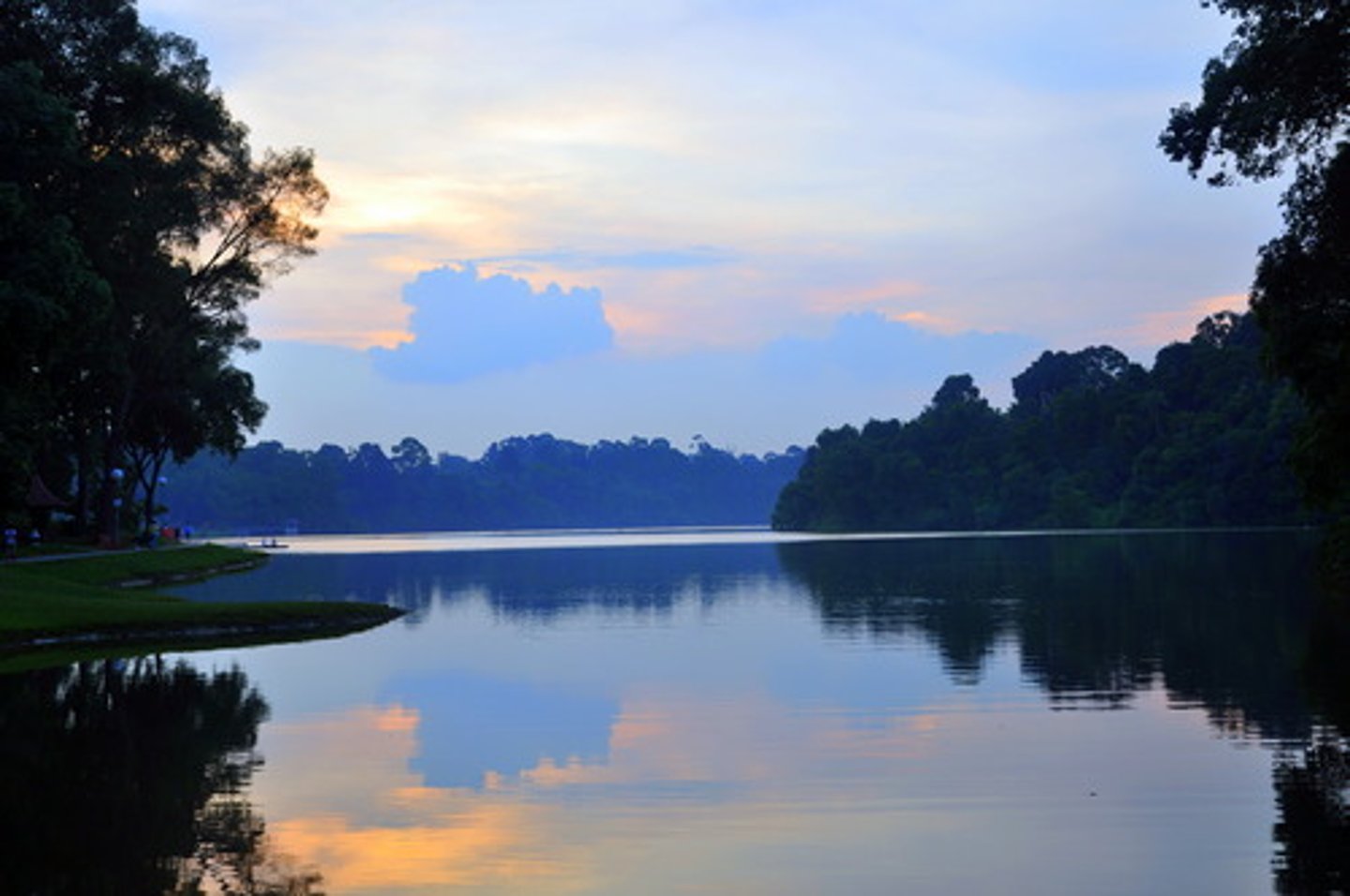 <p>(n) A lake that stores water for human use.</p>