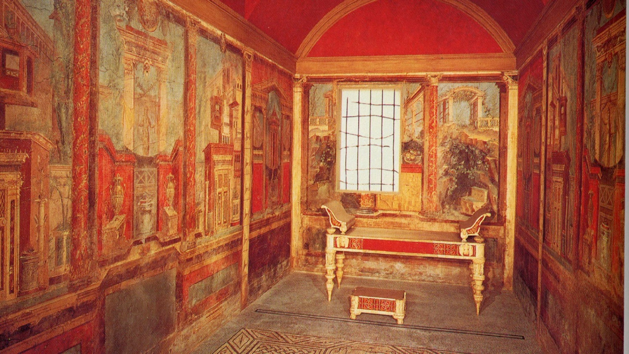 <p>Second Style Cubiculum from Boscoreale villa</p>