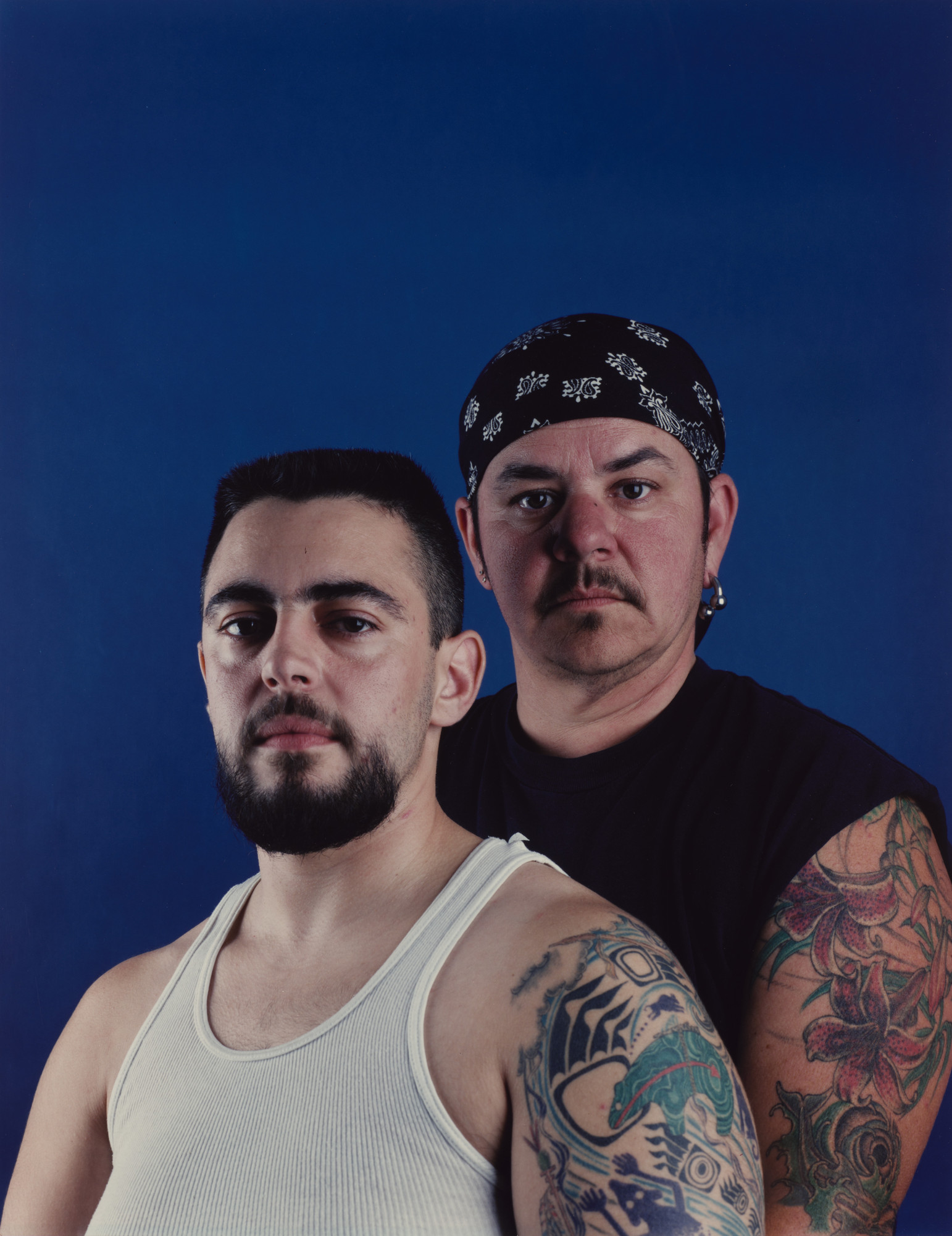 <p>Mike and Sky, 1993</p>