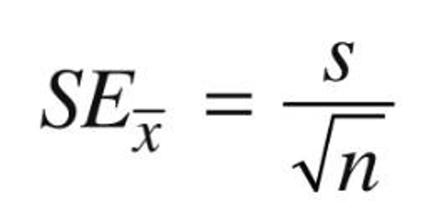 <p>Standard deviation is calculated based on the average deviation of each data point from the mean.</p>