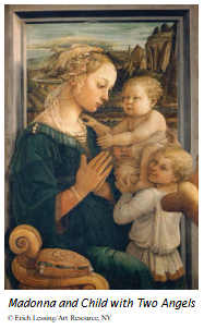 <p>Madonna and Child with Two Angels</p>