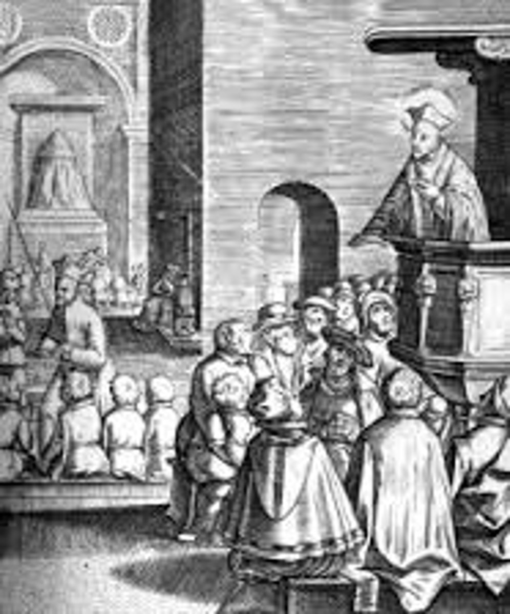 <p>Religious order (group of priests) in the Catholic Church; focused on learning, research, and evangelizing (bringing other people into the Church)</p>