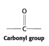 <p>A functional group with a <strong>carbon atom double-bonded to an oxygen atom</strong>, found in aldehydes and ketones. </p>