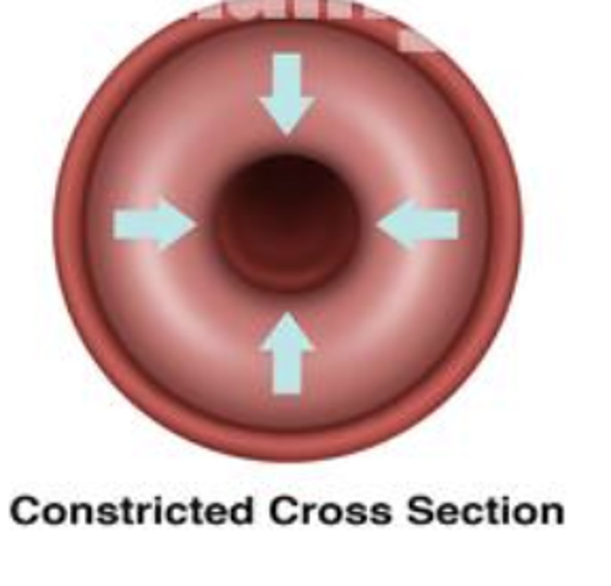 <p>to squeeze or make smaller/narrower</p>