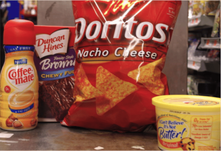 <p>Trans fats:<br>Raise low-density lipoprotein (LDL) Bad colesterol<br>Lowers high-density lipoprotien (HDL) good cholesterol<br><br>Found in processed foods<br>Not safe for human consumption (made in lab)</p>