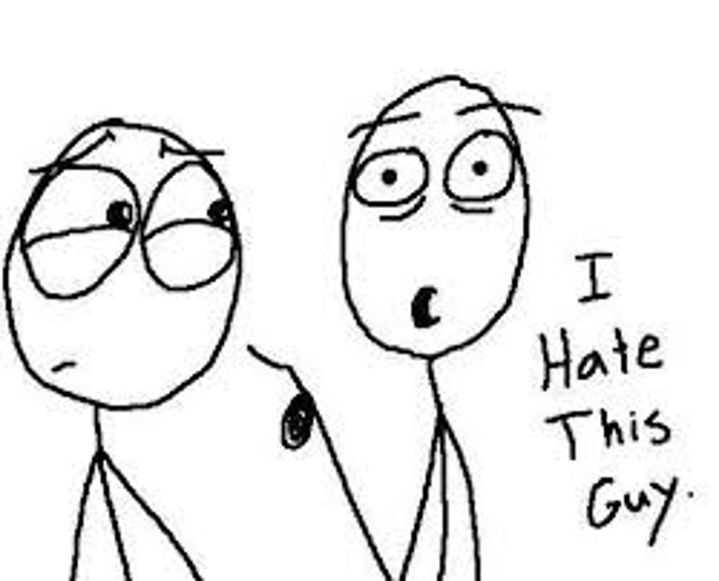 <p>feel intense dislike or disgust for.</p>