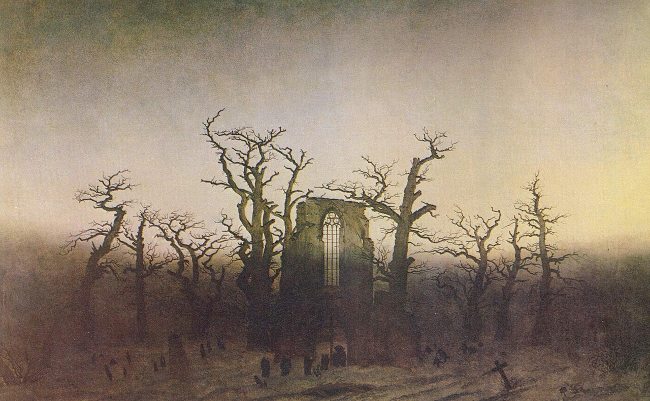 <p>The abbey in the oakwood</p>