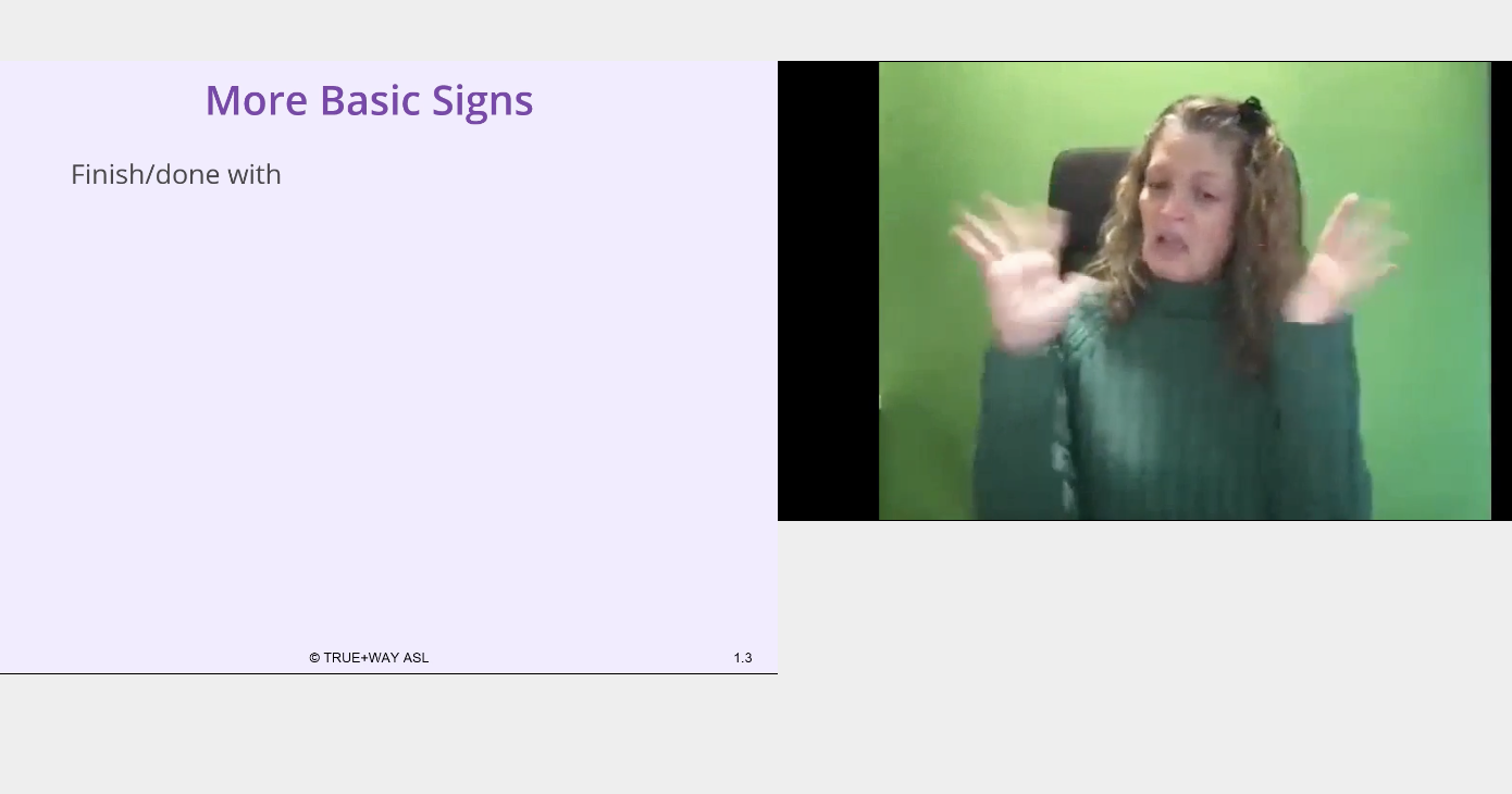 <p>swipe hands out</p>