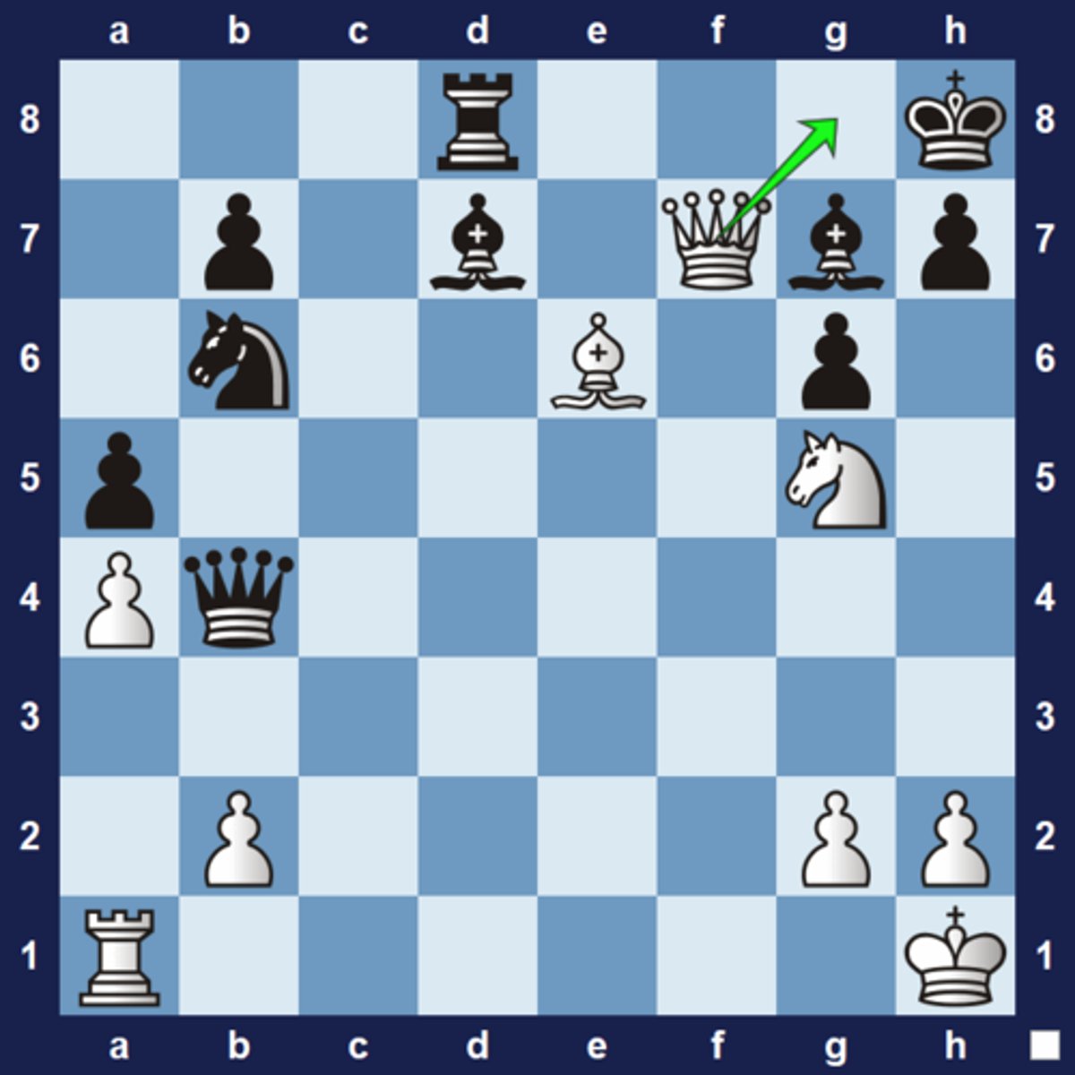 <p>A checkmate by a knight against an enemy king which has no way out because all of its escape squares are blocked by its own pieces. The king's own pieces keep it from moving, while the enemy knight puts it in check. A ______can only occur when a king is immediately surrounded by its own pieces, with no enemy piece directly touching it by occupying a nearby square; this is why only the knight can give______.</p>