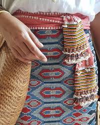 <ul><li><p>Region 2 (Nueva Viscaya)</p></li><li><p>A weaved cotton belt worn by mothers after giving birth</p></li></ul>
