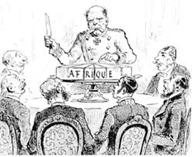 <p><span style="color: inherit"><mark data-color="yellow" style="background-color: yellow; color: inherit">The Berlin Conference</mark></span><mark data-color="yellow" style="background-color: yellow; color: inherit">/</mark><span style="color: inherit"><mark data-color="yellow" style="background-color: yellow; color: inherit">The scramble for Africa</mark></span><mark data-color="yellow" style="background-color: yellow; color: inherit">/The European powers choosing how to divide up Africa’s land among themselves</mark></p>
