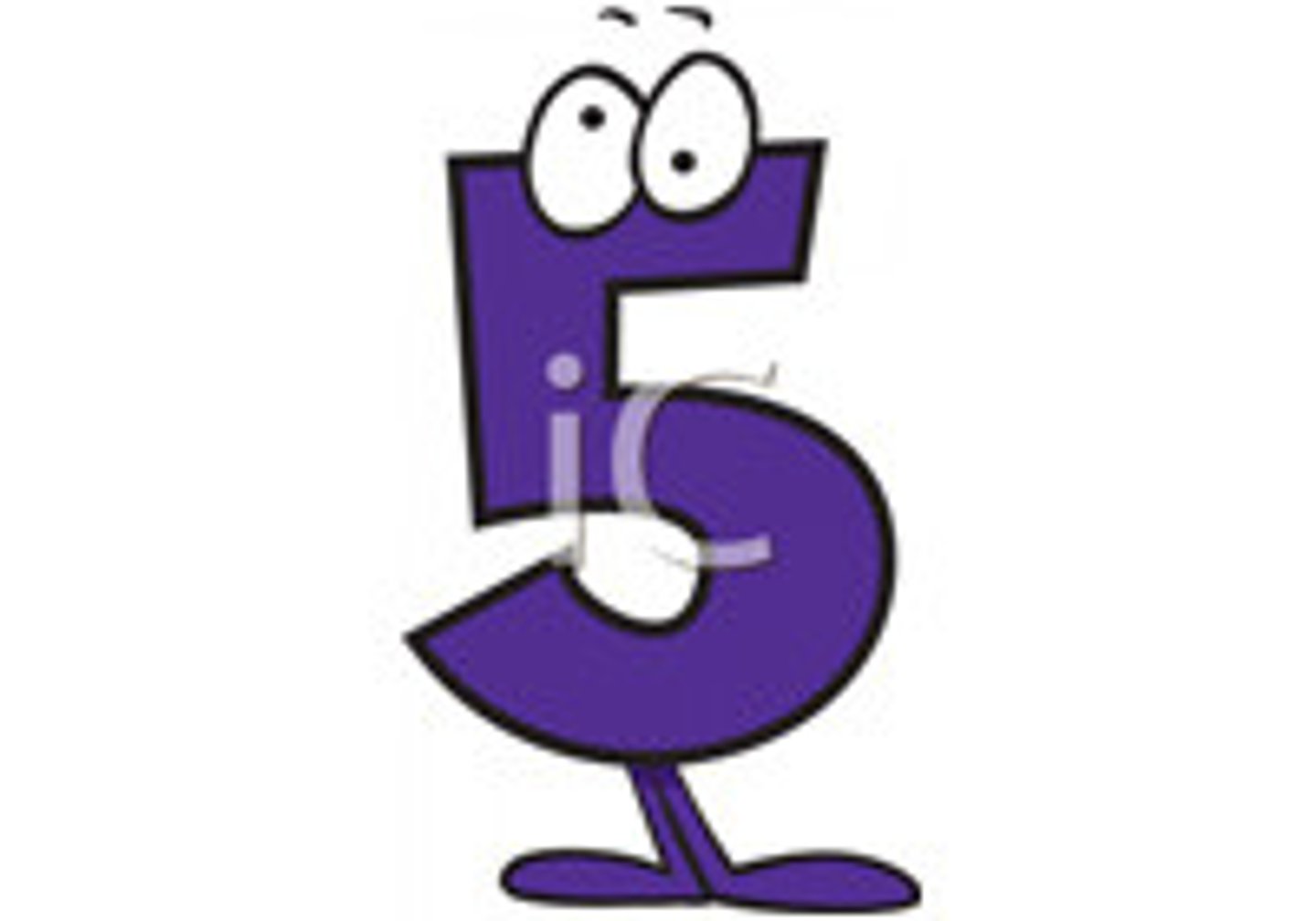 <p>wǔ - Five- số năm</p>
