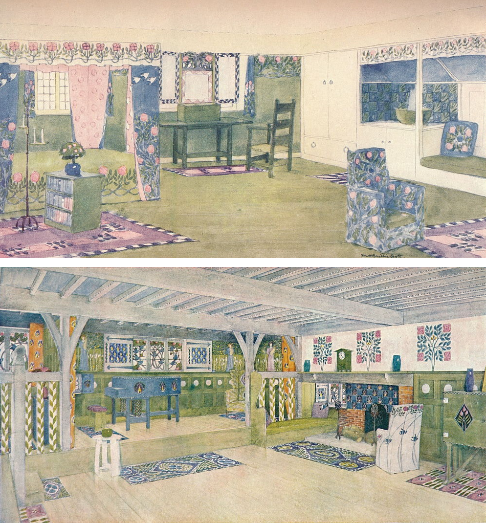 <ul><li><p><span>first to build small houses, which were considered innovative works of art. </span></p></li><li><p><span> favored open-plan homes and expanding spaces using shutters and stained glass openings in galleries and stairways.</span></p></li><li><p><span>Built-in furniture and recessed niches </span></p></li><li><p><span>highly developed color sense and flair for decoration, stylizing flowers and leaves in geometrical patterns and ornamenting flat surfaces with exotic woods, metal, and mother of pearl.&nbsp;</span></p></li></ul><p></p>