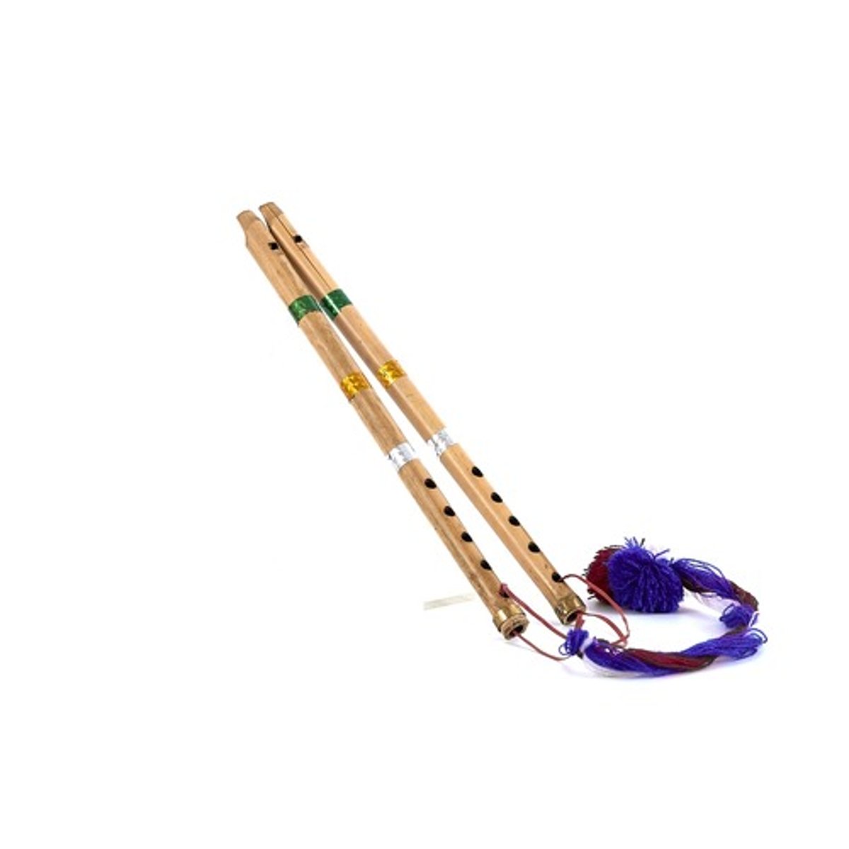 <p>double-flute used in bhangra</p>