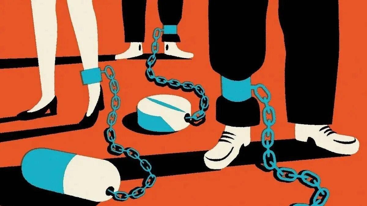 <p>вызывать зависимость</p>